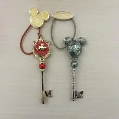 ディズニードリームキー 東京ディズニーランド25周年　キャラクターキーチェーン
