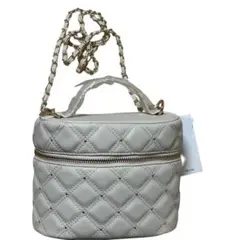 INGNI ウェブ限定 キルティングバニティ 【アイボリー】