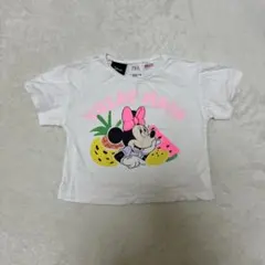 ZARA 半袖Tシャツ　ミニーマウス　ディズニー　12-18m 86cm 90