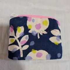 ハンドメイド ミニポーチ 小銭入れ 小物入れ