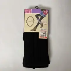 【しまむら】タイツ ハート柄 ブラック M～Lサイズ 780円の品