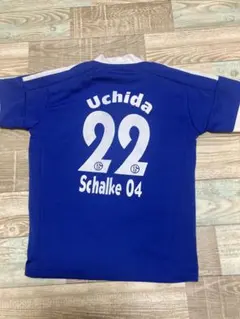 Schalke 内田篤人 ユニフォーム 22番　kids Mサイズ140-150のサムネイル
