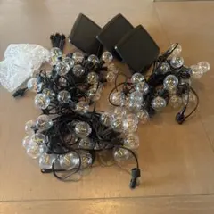 長谷川製作所 ワンタッチ提灯コード屋内用 30灯 全長32m＋LED電球30個
