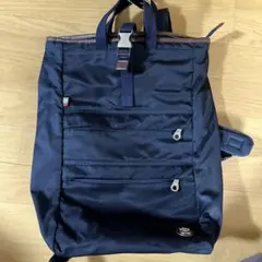 1374 レスポートサック リュック ファミリア ネイビー タグ付き新品