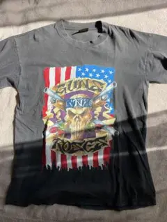 90,s Guns N' Roses ガンズ　Tシャツ7分丈　ビンテージXL 90s GUNS 'N ROSES ヴィンテージ ガンズアンドローゼスTシャツ