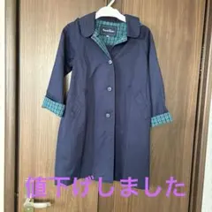 familiar スプリングネイビー コート 120