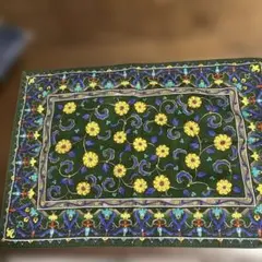 花柄ランチョンマット 約45cm x 30cm