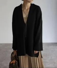 新品Bonjour Sagan/ボンジュールサガン ディープVネックプルオーバー