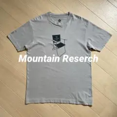 【極美品】マウンテンリサーチ 左利きチェアTシャツ プリントTシャツ Lサイズ