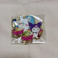 ちいかわ × サンリオ ピンズコレクション！ モモンガ × クロミ