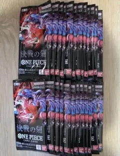 ワンピースカード 決戦の刻 新品未開封 1BOX分 バラ24パック 未サーチ