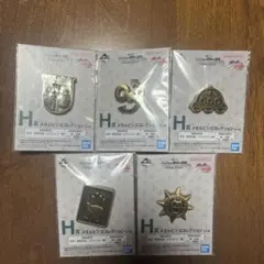 ジョジョ 一番くじ H賞 メタルピンズコレクション5個セット