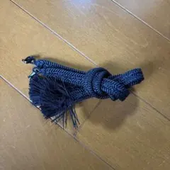 네이비 브레이드 코트 스트링 약 35cm