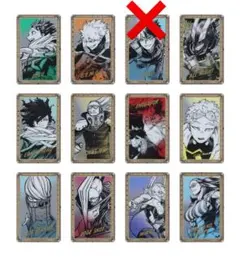 僕のヒーローアカデミア 原画展 クリアカード