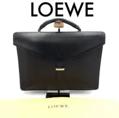 LOEWE ロエベ アナグラムロゴ 本革レザー ビジネス ブリーフケース バッグのサムネイル