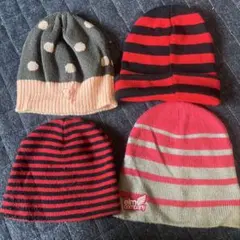 ニット帽 4点セット