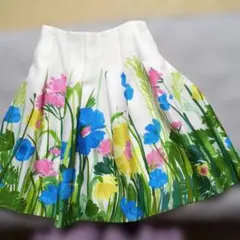 M'S GRACY フレアスカート 花瓶柄 40サイズ - メルカリ