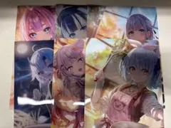 ローソン ホロライブ クリアファイル 6種セット