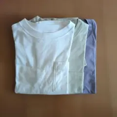 キッズ 半袖Tシャツ ポケット付き 3枚セット 140cm　UNIQLO GUのサムネイル
