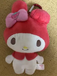 赤マイメロ　がま口キーホルダー
