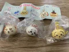 ちいかわ　リップキャップマスコット　ちいかわ　うさぎ　シーサー3点セット