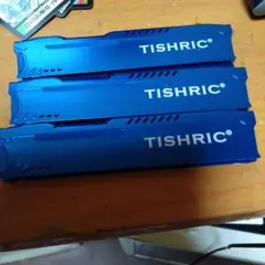 TISHRIC メモリーヒートシンク ブルー 3枚セット