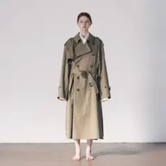 stein OVERSIZED OVERLAPED TRENCH COAT