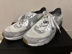 Nike Air Max グレー/ホワイト スニーカー　25.5