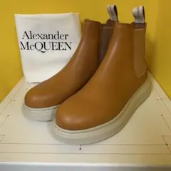 新品未使用　Alexander McQueen サイドゴアブーツ 　24㎝相当のサムネイル