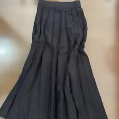 ニットプリーツスカート