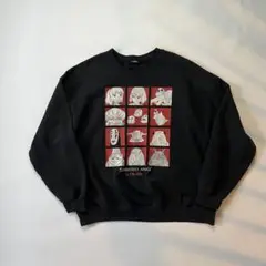 千と千尋の神隠し スウェット XL L トレーナー ブラック 黒 ジブリ