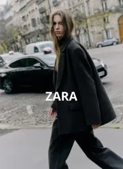 ZARAヘリンボーンテーラードジャケット