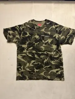 Supreme カモフラージュ ポケットTシャツ - メルカリ