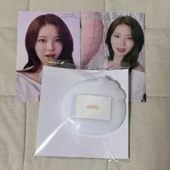 NiziU アヤカ FC くじ ネームバッジ ステッカー