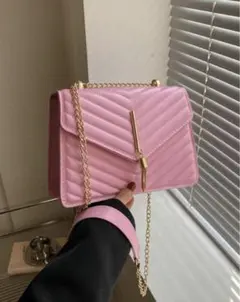 お値下げ　新品　ピンク　ショルダーバッグ　SHEIN