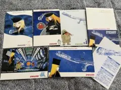 未使用　銀河鉄道999 絵入り官製はがきセット