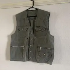 オリーブグリーン ベスト 使用感あり