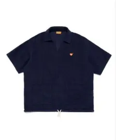 Mサイズ HUMAN MADE PILE PULLOVER SHIRTネイビー - メルカリ