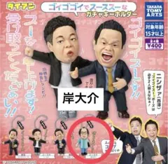 ダイアン ゴイゴゴイでスーススーなガチャキーホルダー ユースケ(岸大介)