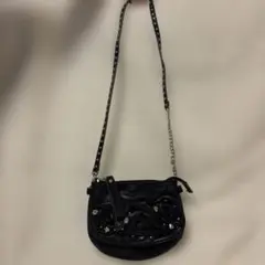 Betsey Johnson ミニバッグ　黒　レザー ベッツィジョンソンのサムネイル