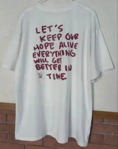 プリント Tシャツ ホワイト XL