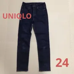 ハイライズスキニーアンクルジーンズ　 ビューティーコンプレッション　24