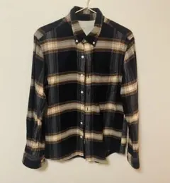 フランネルチェックシャツ