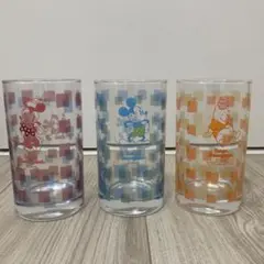 新品　東京ディズニーランド キャラクターグラス 3個セット