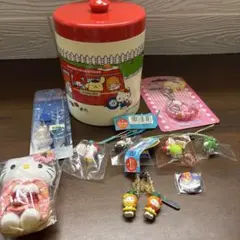 サンリオ キャラクターグッズ　キティストラップセット