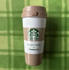 スターバックス　ジェラートピケ　ステンレスボトル　タンブラー　ブラウン スタバ ステンレス タンブラー ブラウン ジェラピケ スターバックス