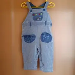 アンパンマン ストライプロンパース 95cm未満