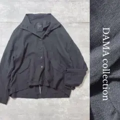 高級リネン　DAMA collection 麻 シアー 2way ジャケットのサムネイル