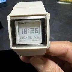 CASIO Baby-G ホワイト デジタル腕時計