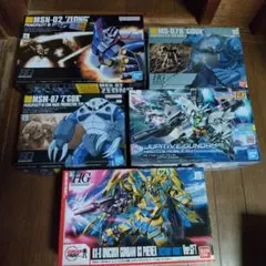 【未組立品】ガンプラ HGUC Z、ZZ エゥーゴ系5種セット 未組立品】ガンプラ HGUC Z、ZZ エゥーゴ系5種セット - メルカリ